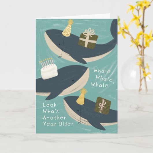 プニーホエー祝ル大誕生日グリーティングカード カード (黄色い花)