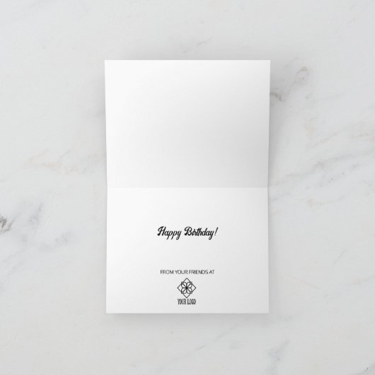 プニー歯医者誕生日 カード (内部)