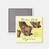 プノシス俳句アートマグネット マグネット (正面/裏面)