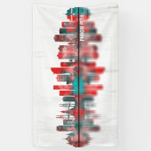 プノンペンカンボジアスカイライン 横断幕 (縦)