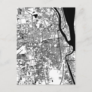 プノンペン カンボジア 都市地図 ポストカード