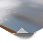 プフィン野鳥の動物穏やかな平和 ポスター (角)