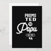 ププに昇格しました エスト2021 招待状 (正面/裏面)