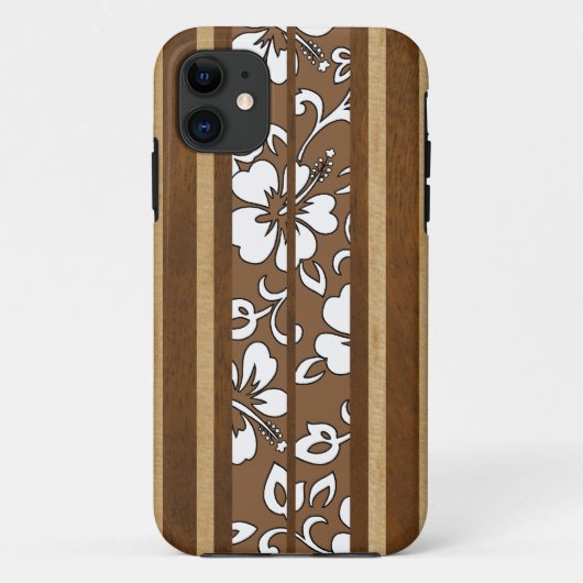 プププケアハイビスカスハワイアンサーフボードiPhone 5ケース Case-Mate iPhoneケース (裏面)