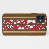 プププケアハイビスカスハワイアンサーフボードiPhone 5ケース Case-Mate iPhoneケース (裏面(横))