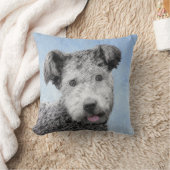 プミ絵画ズ – かわいいオリジナルドッグアート クッション (ブランケット)