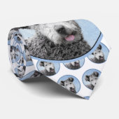 プミ絵画ズ – かわいいオリジナルドッグアート ネクタイ (ロール)
