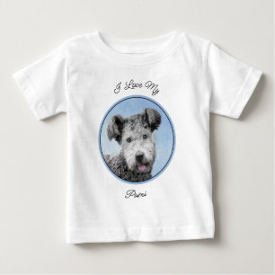 プミ絵画ズ – かわいいオリジナルドッグアート ベビーTシャツ