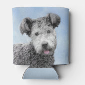 プミ絵画ズ – かわいいオリジナルドッグアート 缶クーラー (裏面)