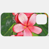 プメリア Case-Mate iPhoneケース (裏面 (横))