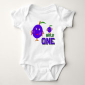 プラおもしろいム ベビーボディスーツ (正面)