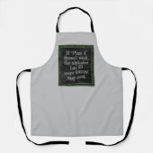 プラもしン「A」が機能しない…エプロン エプロン (正面)