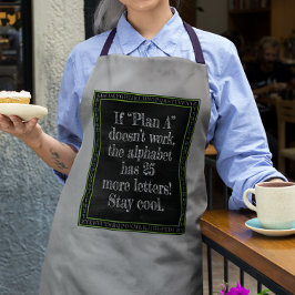 プラもしン「A」が機能しない…エプロン エプロン