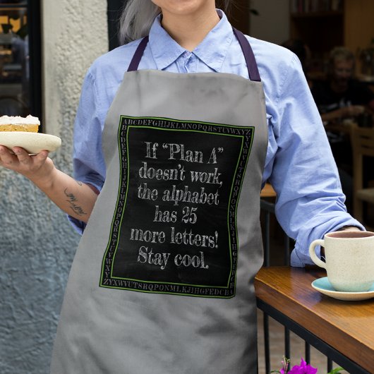 プラもしン「A」が機能しない…エプロン エプロン