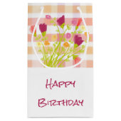 プライかわいらしド及び花の小紙抱き枕 スモールペーパーバッグ (裏面)