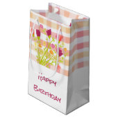 プライかわいらしド及び花の小紙抱き枕 スモールペーパーバッグ (裏面アングル)