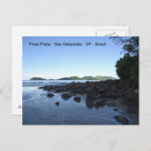 プライアプレタ – ブラジル ポストカード (正面/裏面)