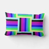 プライカラフルドのストライプ腰枕 ランバークッション (裏面)