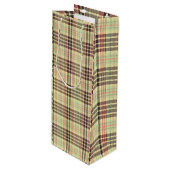 プライクラシックドデザイン ワインギフトバッグ (正面アングル)