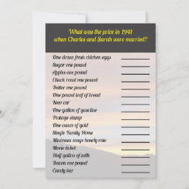 プライスゲームとは |ファミリー懇親会サンセット 招待状