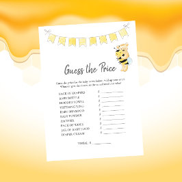 プライスゲームのテディベアカードを推測 プログラム