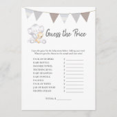 プライスゲームのモダンベビーゾウのカード プログラム (正面)