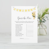 プライスゲームの女の子テディベアカードを推測 プログラム (スタンド正面)