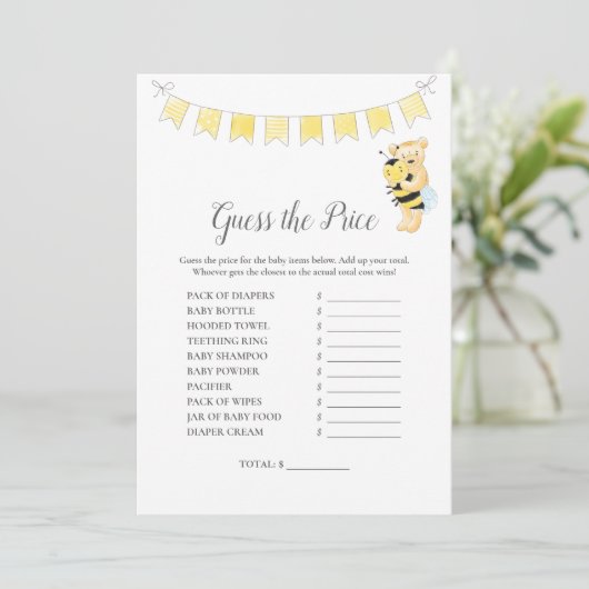 プライスゲームの女の子テディベアカードを推測 プログラム (スタンド正面)