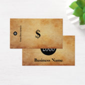 プライスラベルパーチメントリテールストアラベル (デスク)