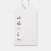 プライスラベルリバーサイド ギフトタグ (正面)