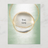 プライスリストブティックジュエリースパヘア爪、 ネイルミント チラシ (裏面)