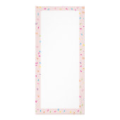 プライスリストベーカリーケーキつや消し点滴 ラックカード (裏面)