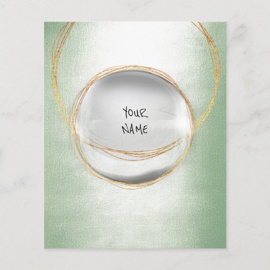 プライスリスト ブティック ジュエリー SPA 美容院 ミント チラシ (裏面)