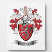 プライス家紋コートオブアームズ フォトプラーク (正面)