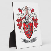 プライス家紋コートオブアームズ フォトプラーク (側面)