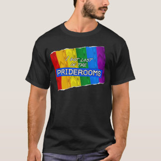 プライダルームで迷子になってしまった - バックルーム レインボー Tシャツ