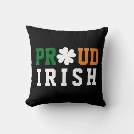 プライドあるアイルランドのシャムロック ラッキークローバー  St Paddy クッション