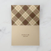 プライドおもしろいの誕生日ゴールデンレトリバー カード (内部)