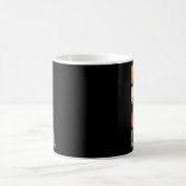 プライドおよび難聴ろう認識度Asl Hand Ges コーヒーマグカップ (中央)