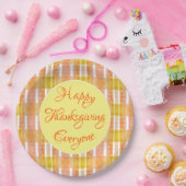 プライドかわいらし感謝祭パーティープレート ペーパープレート (パーティー)