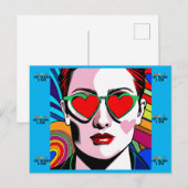 プライドとアイデンティティーポストカードの旅 ポストカード (正面/裏面)