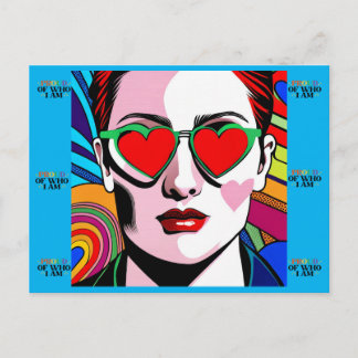 プライドとアイデンティティーポストカードの旅 ポストカード