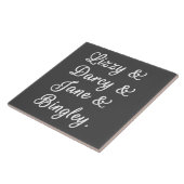 プライドと偏見のカップルII タイル (側面)