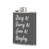 プライドと偏見のカップルII フラスク (左)