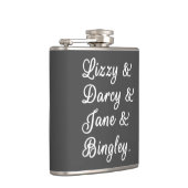 プライドと偏見のカップルII フラスク (右)