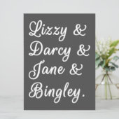 プライドと偏見のカップルII 招待状 (スタンド正面)