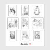 プライドと偏見のクラフトセットジェーンオースティン シール (シート)