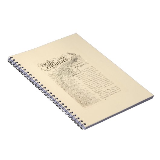プライドと偏見のジャーナル ノートブック (右側)