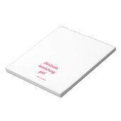 プライドと偏見の引用文II -キュートスタイル ノートパッド (回転)