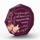 プライドと偏見の引用 III - かわいいスタイル フォトブロック (左)